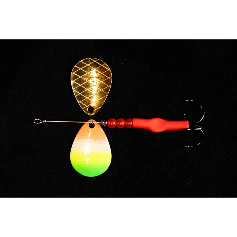 #3.5 BV Deep Cup Willamette GTR Salmon Spinner (Single Spinner)