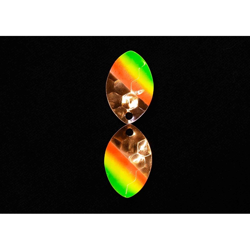 #3.5 Cascade DOUBLE Copper Mex Hat Spinner Blade (Single Blade)