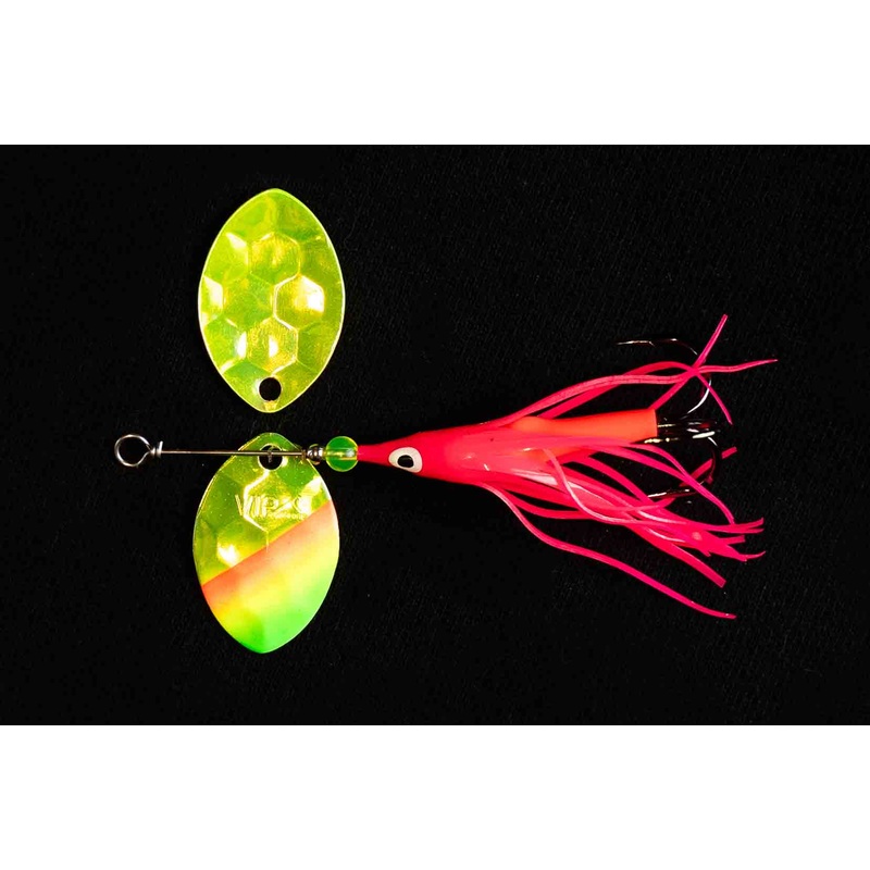 #3.5 Cascade  I’ve Gone Mad Salmon Spinner (single spinner)