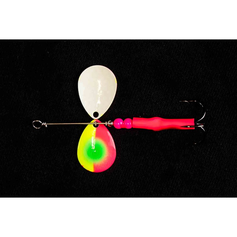 #3 Colorado Electric Monkey Salmon Spinner (Single Spinner)