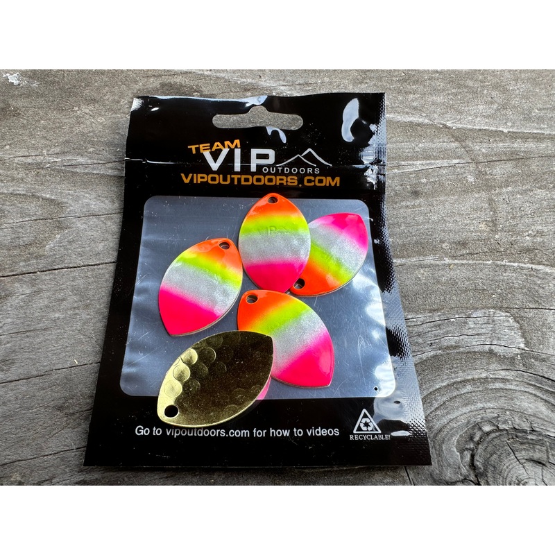 #4 Cascade Pink TR Spinner Blades (5 pack)