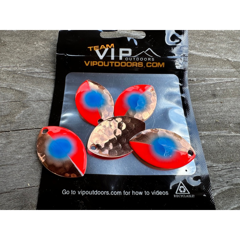 #4 Cascade  Ragin Cajun  Spinner Blades (5 pack)