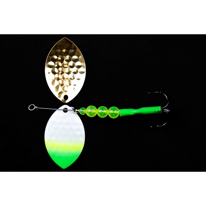 #5 Cascade Pearl Lemon Drop Salmon Spinner