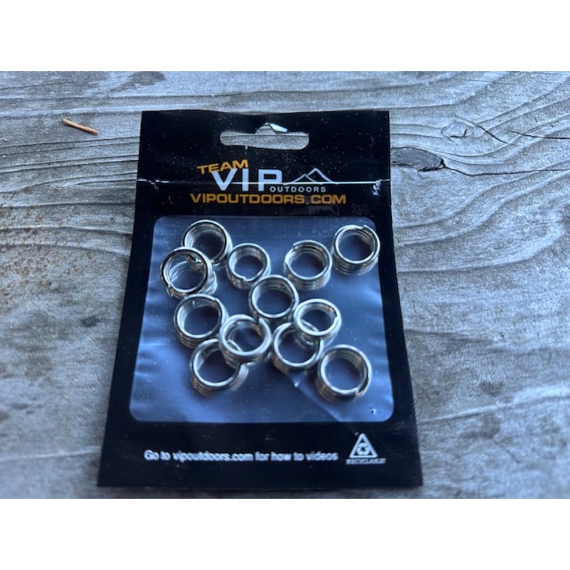 #8 Mighty Mini SS Split Ring (12 Pack)