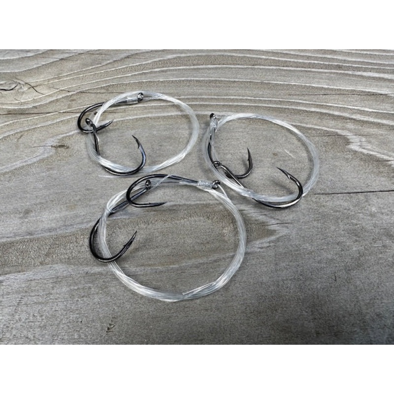 3/0, 72 #30 Herring Leader, Hooks spaced 3.5 apart (3 pack)