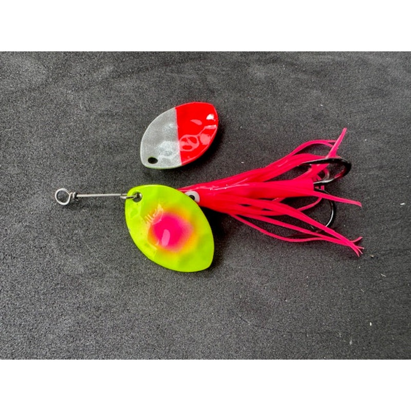 3.5 Cascade Happy Clown Salmon Spinner (Single Spinner)