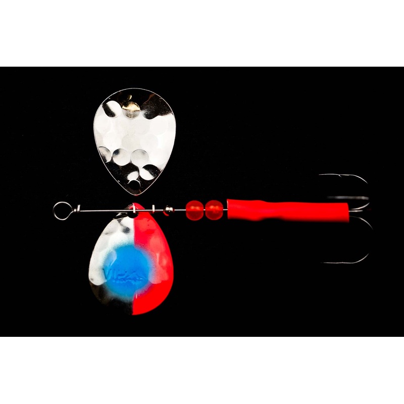 3.5 Colorado Captain America Salmon Spinner (Single Spinner)