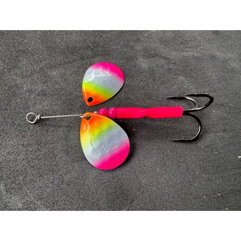 #3.5 Colorado Pink TR  Salmon spinner (single spinner)