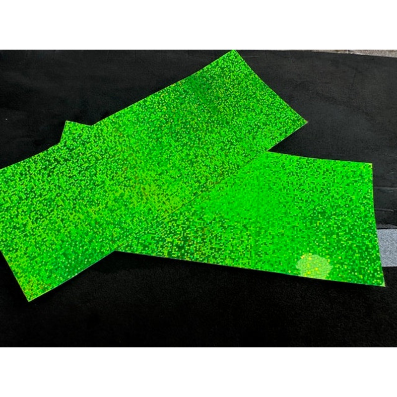 360 Flasher Tape. Green Glitter (2pk)