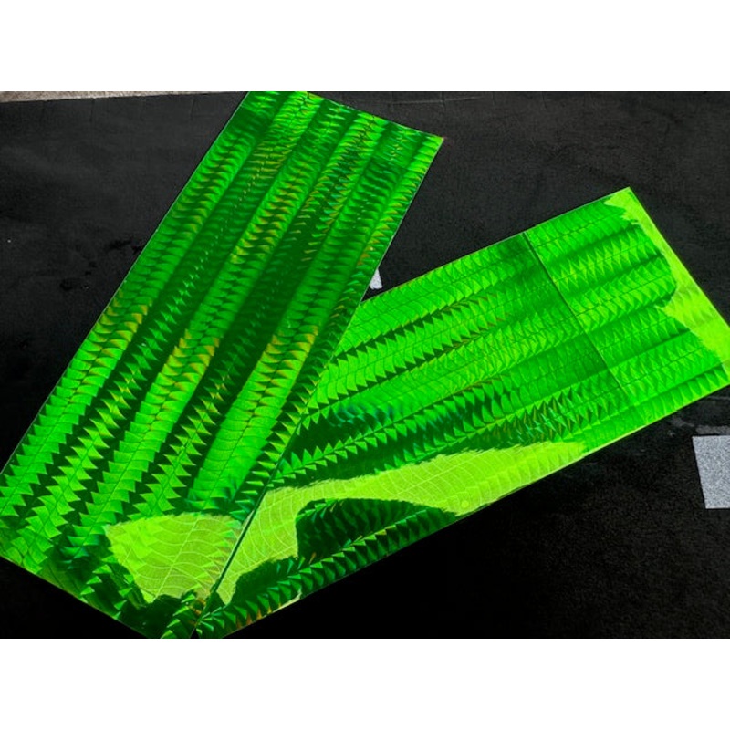 360 Flasher Tape. Green Lizard Scale (2pk)