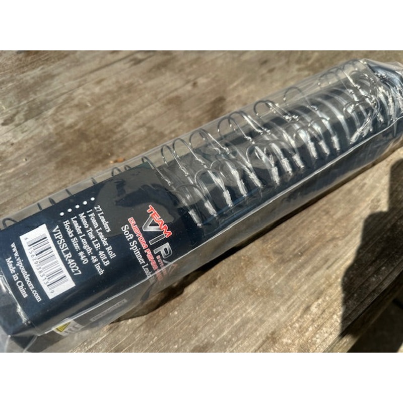 #40 , 4/0 BKK Fall Chinook Soft Spinner/ Hard Bait 48 inch Leaders (27 Leaders)