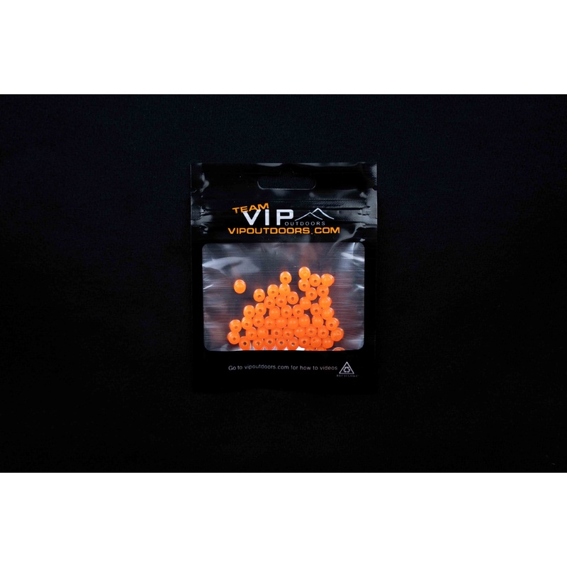 6mm Orange Beads (50pack)