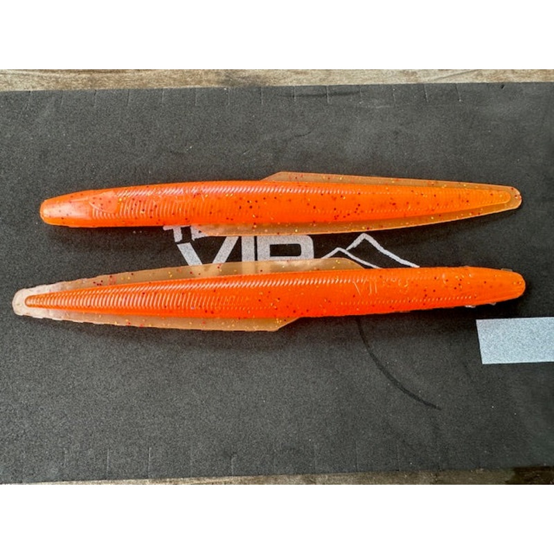 9 Inch Orange Eel – 2 Pack