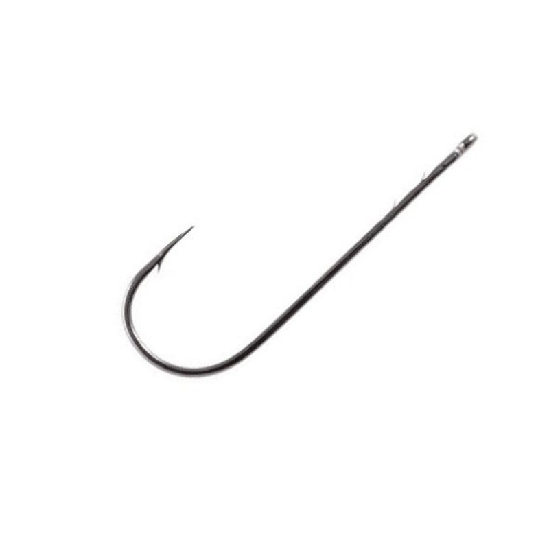 WORM BLK ROUND BEND|Black|2/0 6 PK|3/0 5 PK|4/0 5 PK