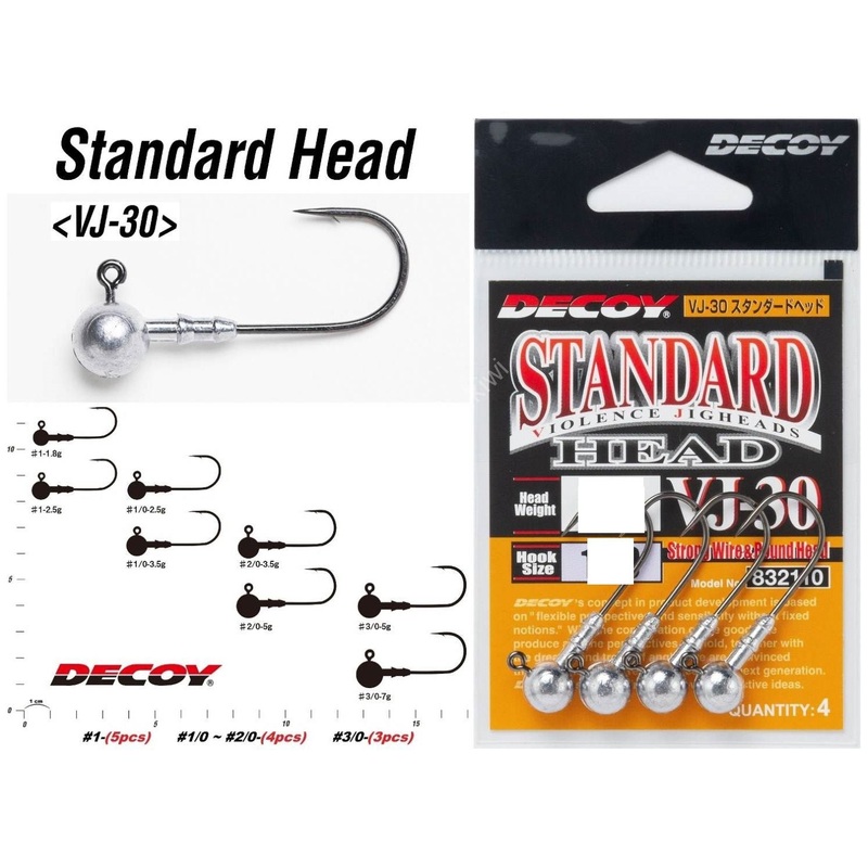 Decoy Standard Violence Jighead VJ-30