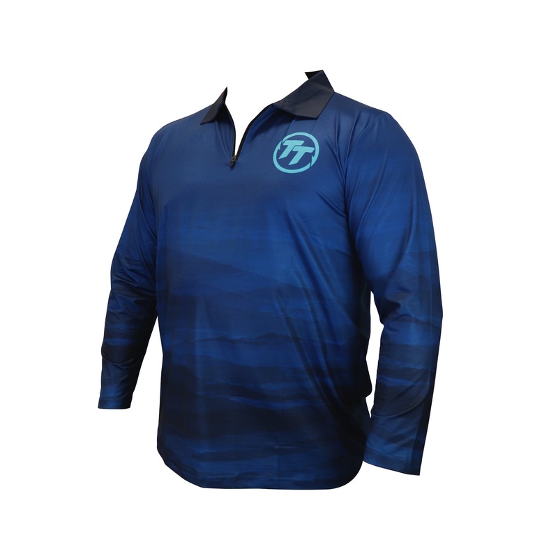 TT COLLARED TOURNAMENT SHIRT – BLUE