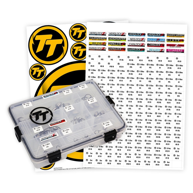 TT FISHING JIGHEAD ID LABELS