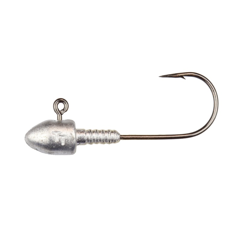 TT HEAD HUNTER JIGHEADS|1/20 OZ|1/16 OZ|1/12 OZ|1/8 OZ|1/6 OZ|1/4 OZ|3/8 OZ|1/2 OZ||6||4||2||1||1/0||2/0