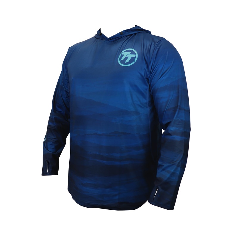 TT HOODED TOURNAMENT SHIRT – BLUE