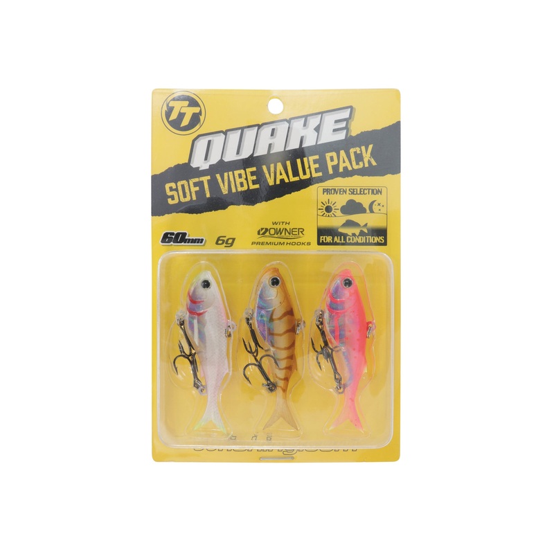 TT QUAKE SOFT VIBE VALUE PACK 60mm