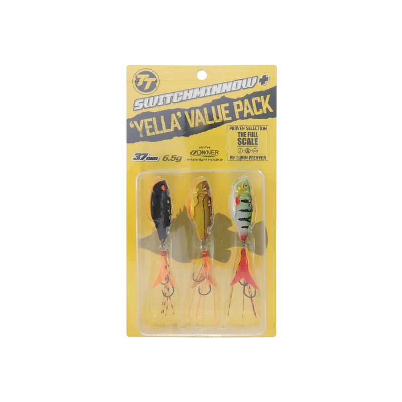 TT SWITCHMINNOW + YELLA VALUE PACK 37mm