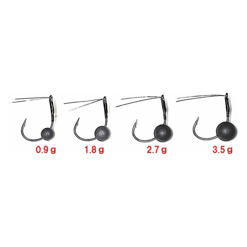 Zappu Zero Inch Wacky Plus|1/32oz|1/16oz|3/32oz|1/8oz