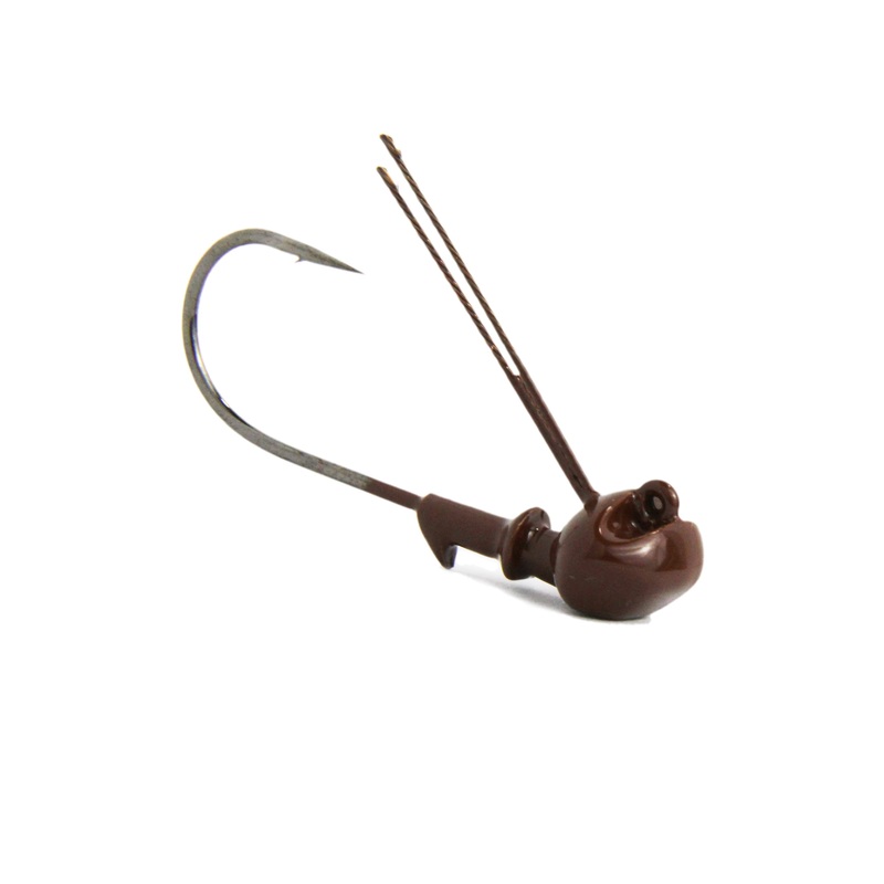 Stealth HD Jighead 7/16-Ounce 3-Pack – Brown