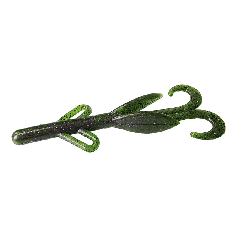 Tackle HD Brush Buster 5-Inch 12-Pack – Green Pumpkin Purple