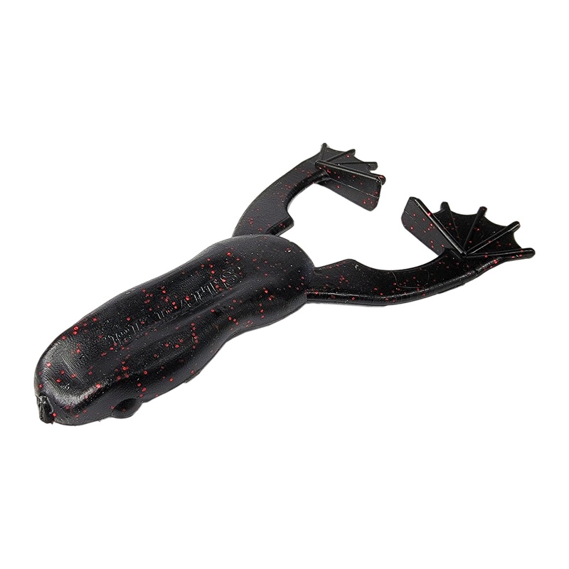 Tackle HD Croaker 3.75-Inch 8-Pack – Black Red Flake