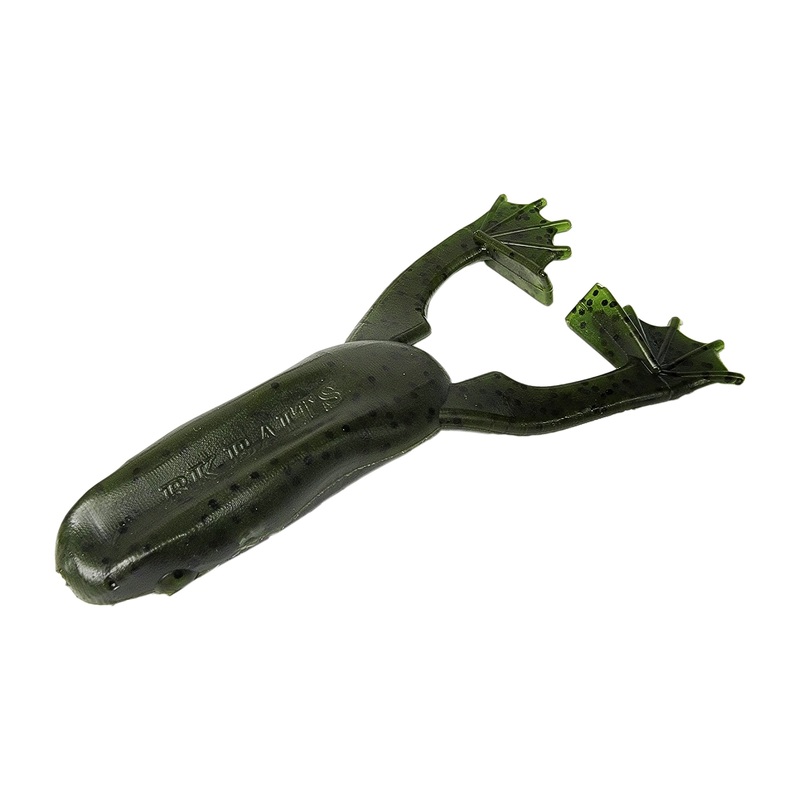 Tackle HD Croaker 3.75-Inch 8-Pack – Green Pumpkin