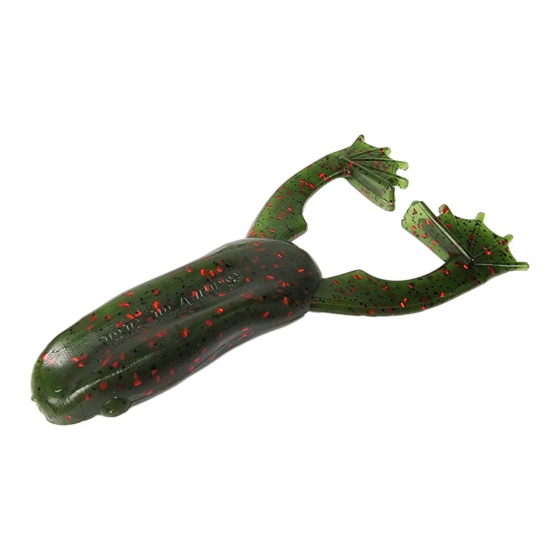 Tackle HD Croaker 3.75-Inch 8-Pack – Green Pumpkin Red