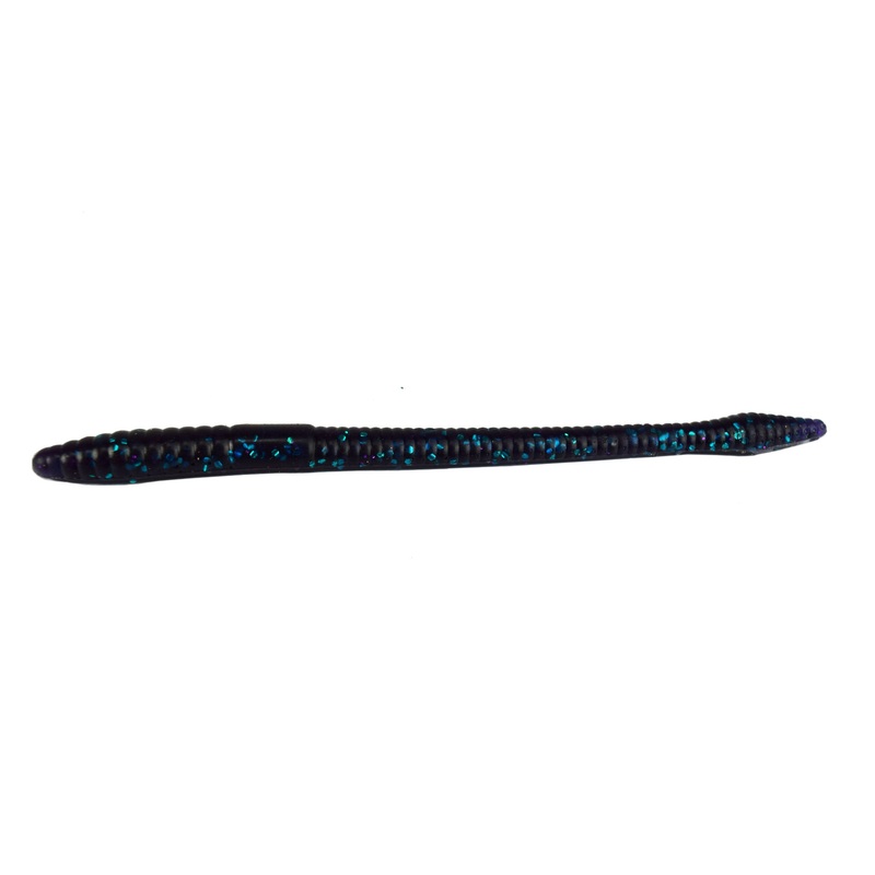 Tackle HD Finesse Worm 4.5-Inch 25-Pack – Junebug