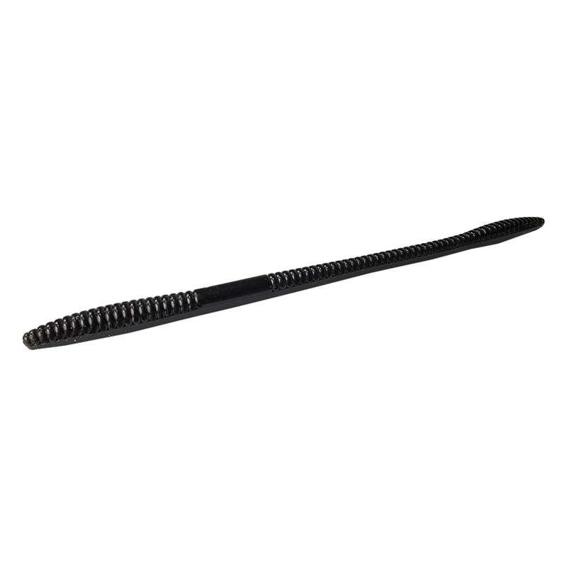 Tackle HD Sweet Stick Worm 7.5-Inch 20-Pack – Black