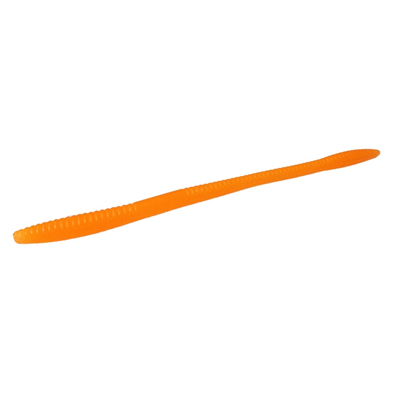 Tackle HD Sweet Stick Worm 7.5-Inch 20-Pack – Fluorescent Orange