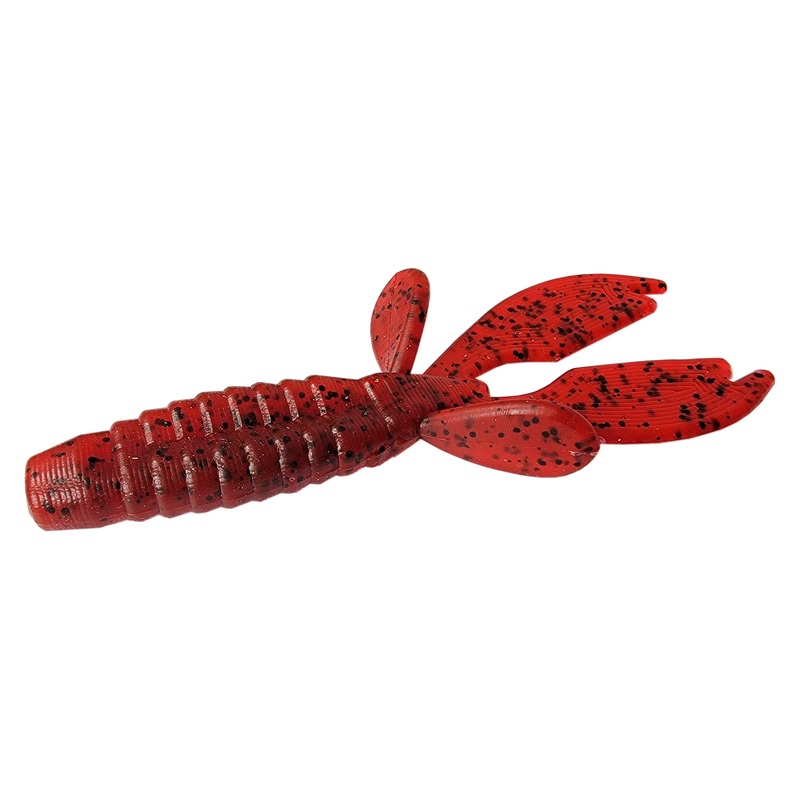 Tackle HD Texas Craw Beaver 4.25-Inch 10-Pack – Louisiana Red