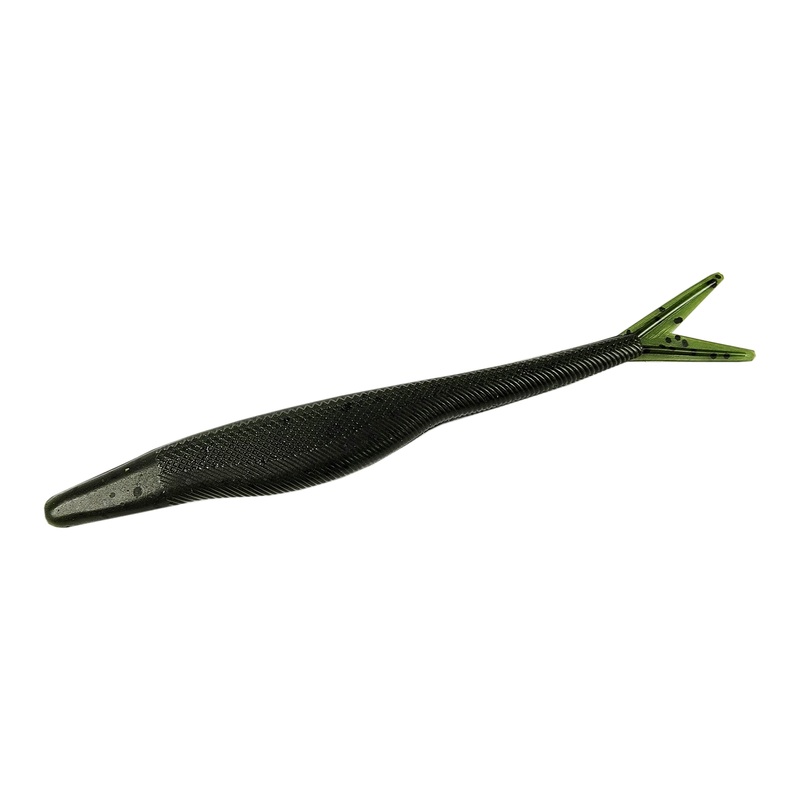 Tackle HD Forked Minnow 4.75-Inch 12-Pack – Green Pumpkin