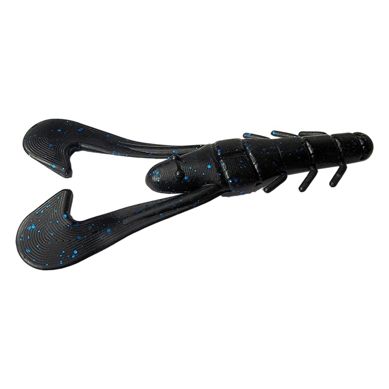 Tackle HD Speed Bug 3.75-Inch 12-Pack – Black Blue Flake