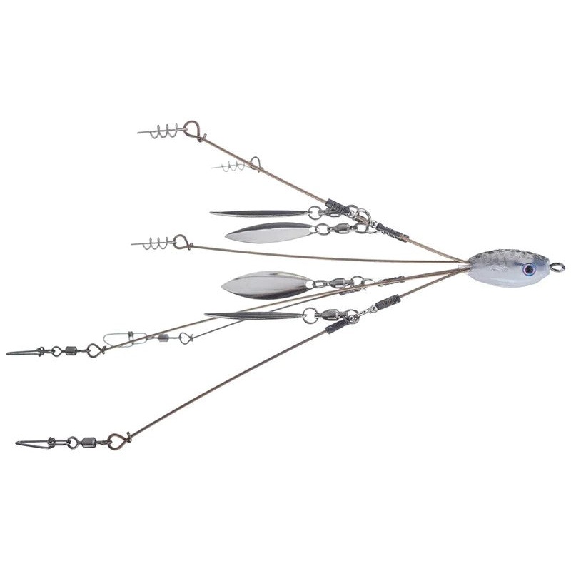 Hog Farmer Tactical Bassin Rig Mini 4 Blade Flex