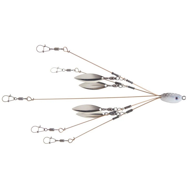 Hog Farmer Tactical Bassin 5 Hook 4 Blade Mini