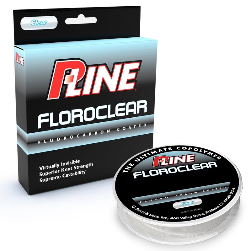 P-Line Floroclear 300 yds.|10 lb|12 lb|15 lb|20 lb