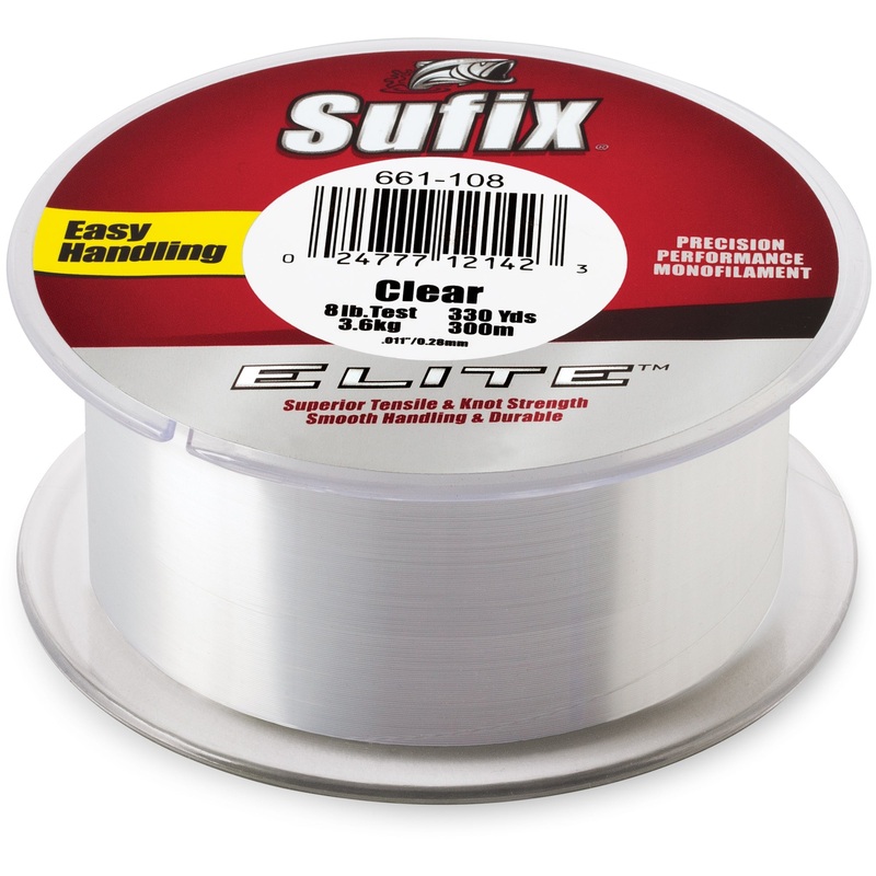 Sufix Elite Clear Monofilament Fishing Line