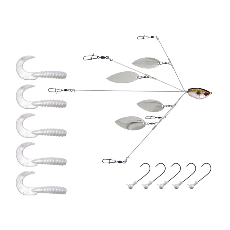 Yum Yumbrella Flash Mob Jr. Umbrella Curly Tail Rig