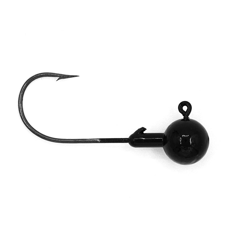 Black Jiggy Wiggy – 4pk|1/8 oz. – 3/0 Hook|3/16 oz. – 3/0 Hook|1/4 oz. – 3/0 Hook|1/4 oz. – 4/0 Hook|3/8 oz. – 4/0 Hook