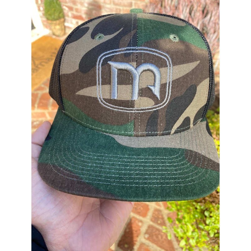 Camo Puff Logo Hat