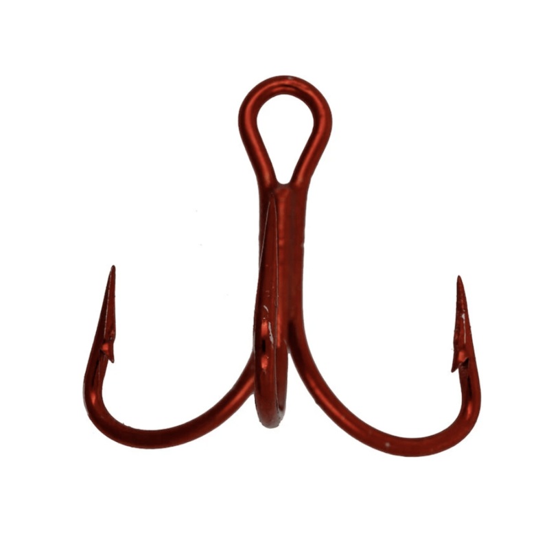 Triple Grip Treble Hooks|Red