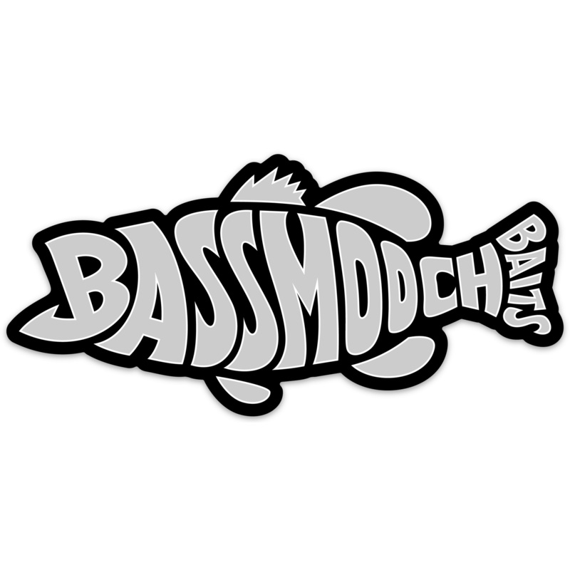 BassMooch Logo Fishy Decal
