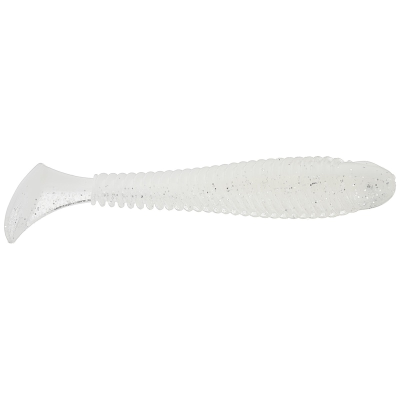 Googan Saucy Swimmer|White Pearl Shad