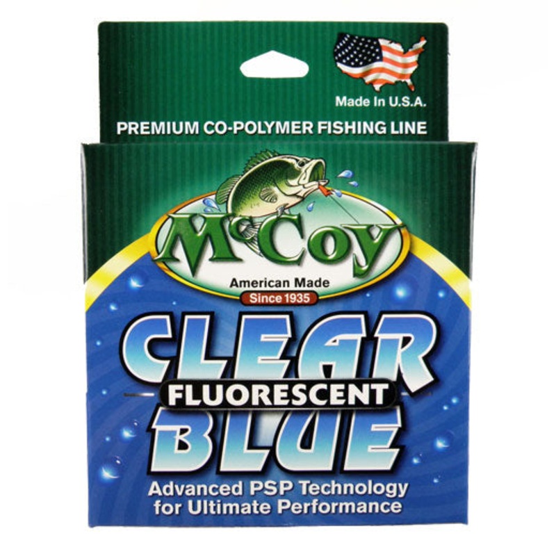 McCoy Clear Blue Fluorescent Co-Polymer Line