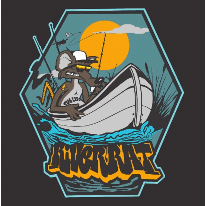 River Rat Sticker