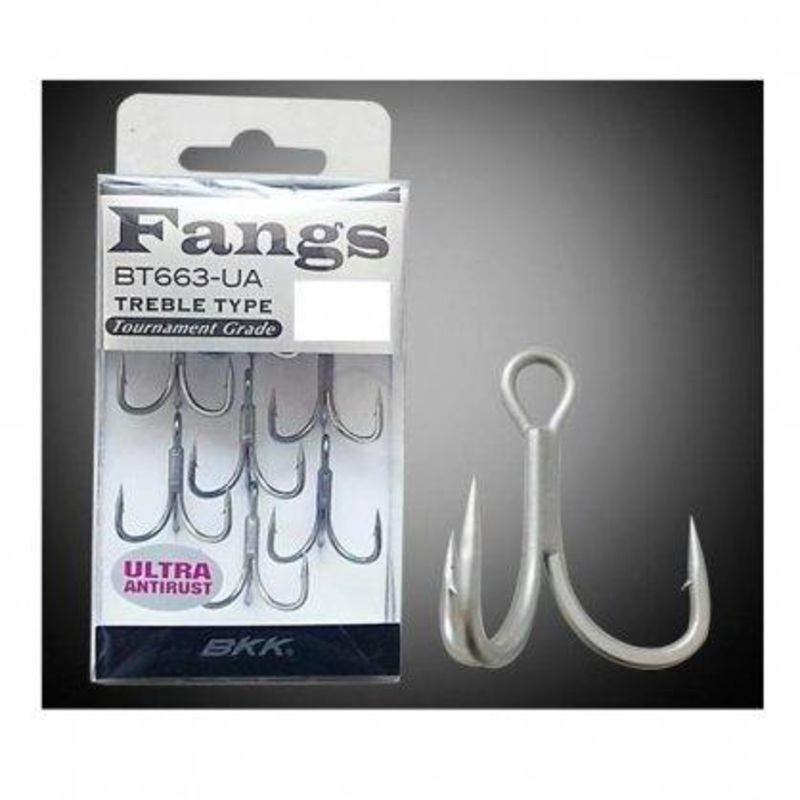 BKK Fang Treble Hooks|6|4|2|1|1/0|2/0|3/0